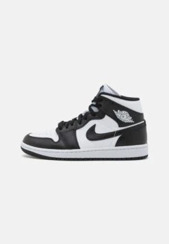 Wmns Air Jordan 1 Mid 365 - Baskets Montantes - White/Black