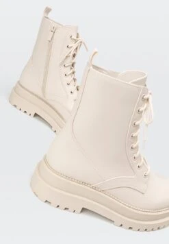 Stradivarius Bottines À Plateau - Off White 12 Stradivarius Bottines À Plateau - Off White -Chaussure Boutique 1afb063b02404111911c79d8f932b36a