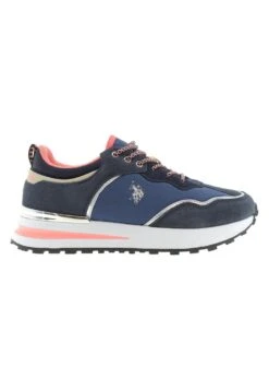 U.S. Polo Assn. Sofia - Baskets Basses - Blu -Chaussure Boutique 1d6eb59e34ff41f3a1be0997fbde72d7