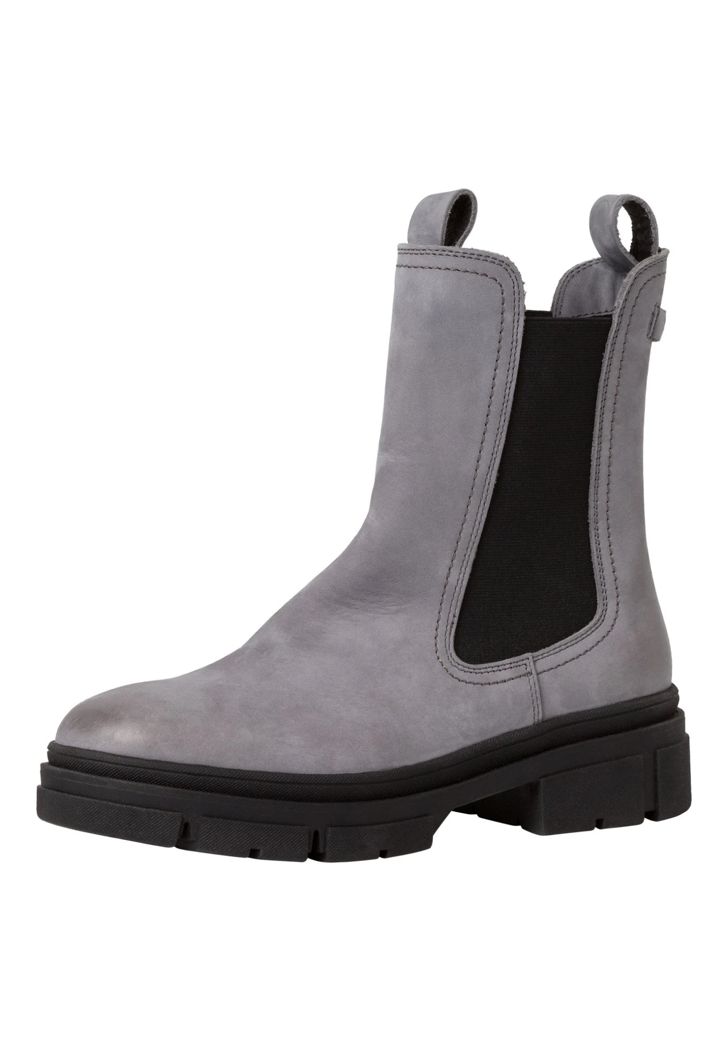 Tamaris Bottines À Plateau - Grey Nubuc 3 Tamaris Bottines À Plateau - Grey Nubuc – Image 3