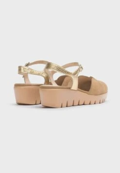 Wonders Caravaca - Escarpins Compensés - Gold -Chaussure Boutique 2a6a5450282a4895b978dbaab5173114