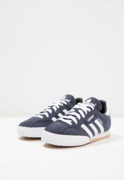 Adidas Originals Samba Super Suede - Baskets Basses - Marine/Running White -Chaussure Boutique 2b61d86df8544594bd3d2ba7ef263e8c