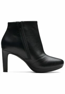 Clarks Bottines À Talons Hauts - Black Leather -Chaussure Boutique 31ff523161be44318b8a1fffcbf5c301