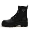 Guess Bada Logo-Dreieck - Bottines À Plateau - Schwarz