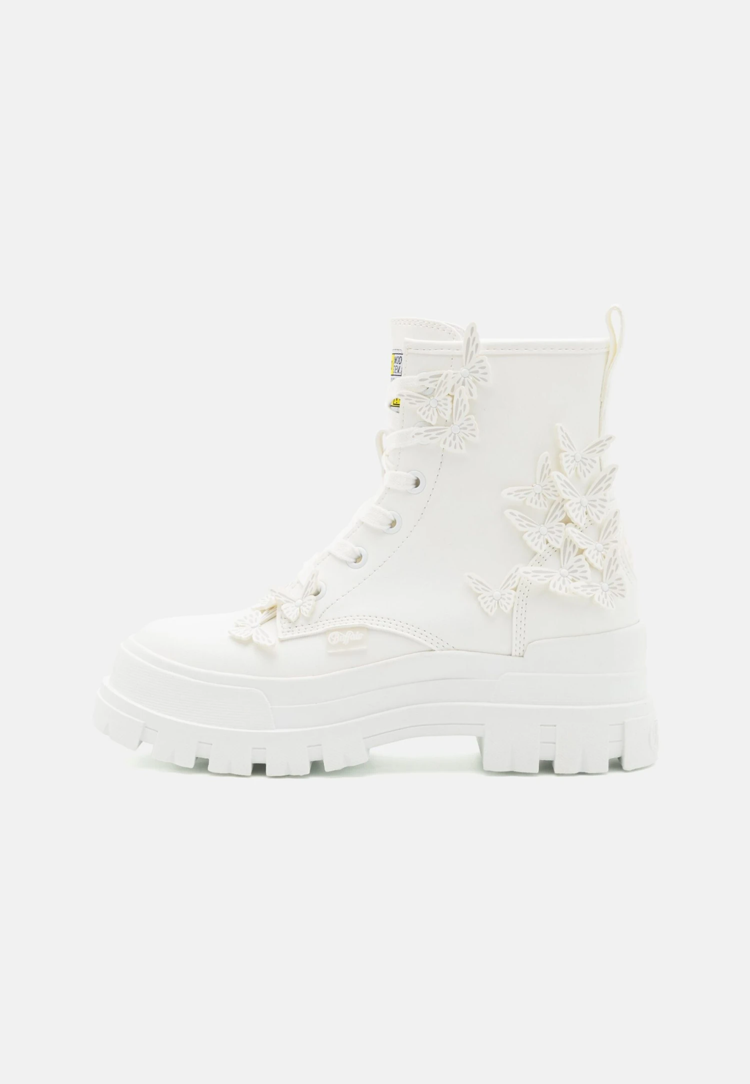 Buffalo Aspha Butterflies - Bottines À Plateau - White 2 Buffalo Aspha Butterflies - Bottines À Plateau - White – Image 2