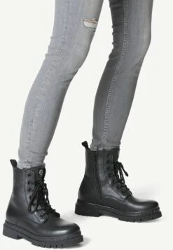 Tamaris Bottines À Plateau - Black