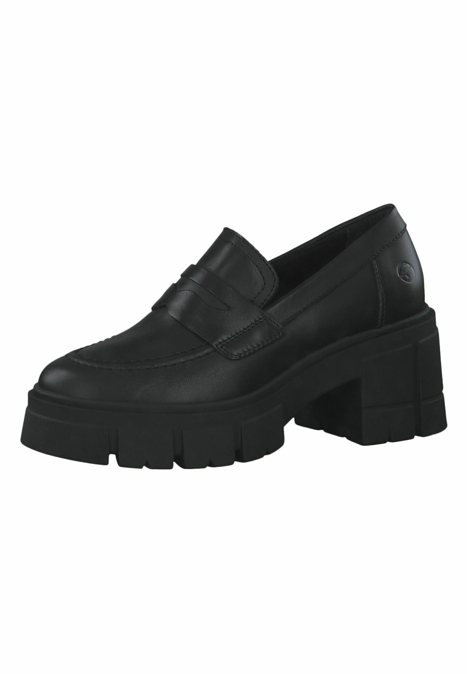 Tamaris Mocassins - Black Leather 3 Tamaris Mocassins - Black Leather – Image 3