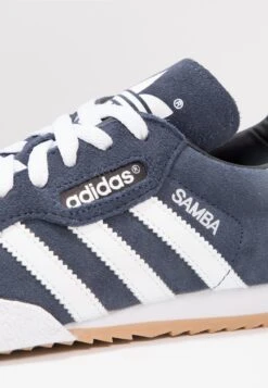 Adidas Originals Samba Super Suede - Baskets Basses - Marine/Running White -Chaussure Boutique 48671de8bffd4a3481eb7dd4d9266675