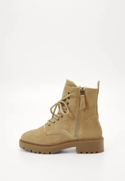 Anna Field Bottines À Lacets - Beige -Chaussure Boutique 4bdb5bfdd19942af819b51499f55f776