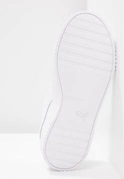 Puma Carina - Baskets Basses - White/Silver -Chaussure Boutique 5858db23d61c4cffbd1ba7df98f8879f