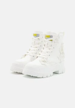 Buffalo Aspha Butterflies - Bottines À Plateau - White 8 Buffalo Aspha Butterflies - Bottines À Plateau - White -Chaussure Boutique 59a6ff5437f84253a4a6295685692aa9