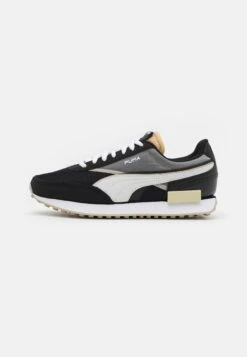 Puma Future Rider Double Tech Unisex - Baskets Basses - Black/Putty/Nimbus Cloud
