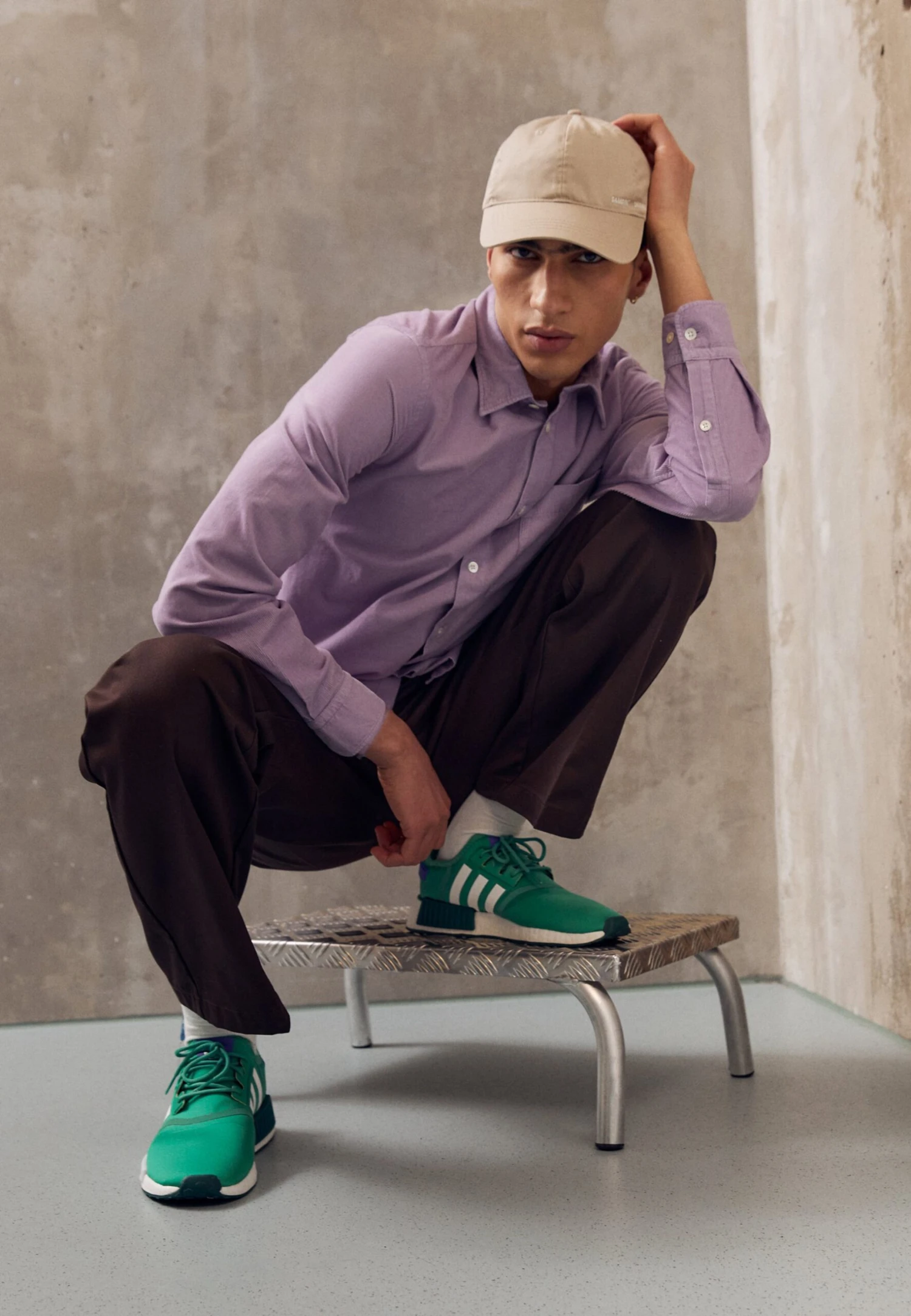 Adidas Originals Nmd_R1 Unisex - Baskets Basses - Semi Court Green/Footwear White/Collegiate Green 3 Adidas Originals Nmd_R1 Unisex - Baskets Basses - Semi Court Green/Footwear White/Collegiate Green – Image 3