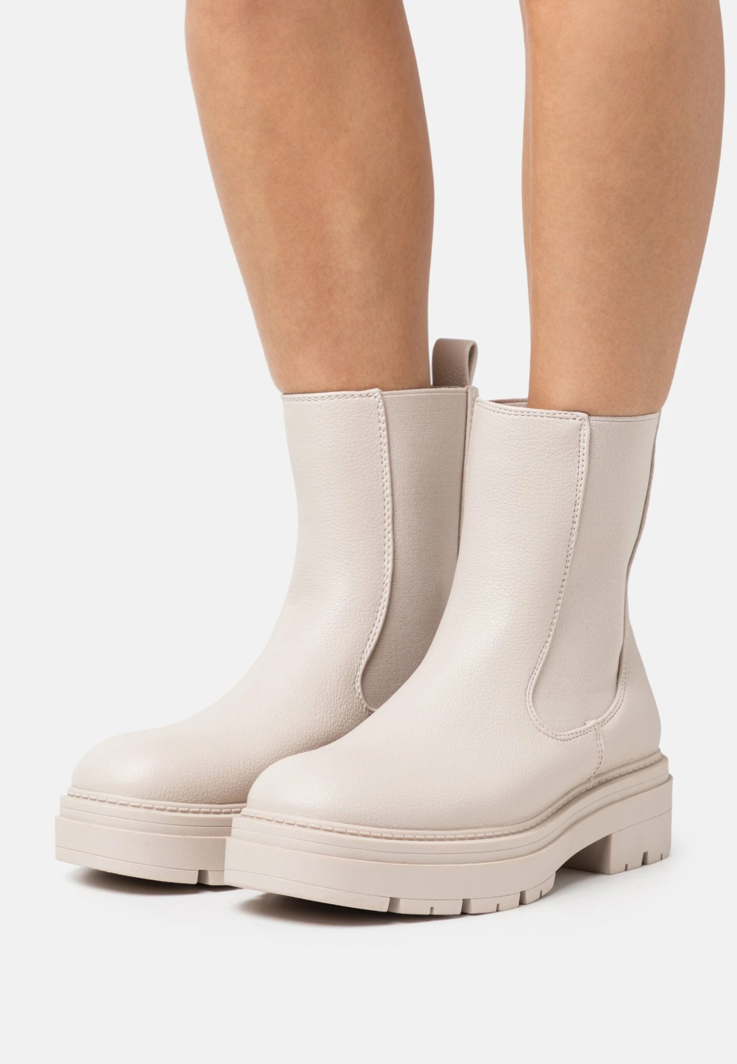 Even&Odd Bottines À Plateau - Beige 1 Even&Odd Bottines À Plateau - Beige