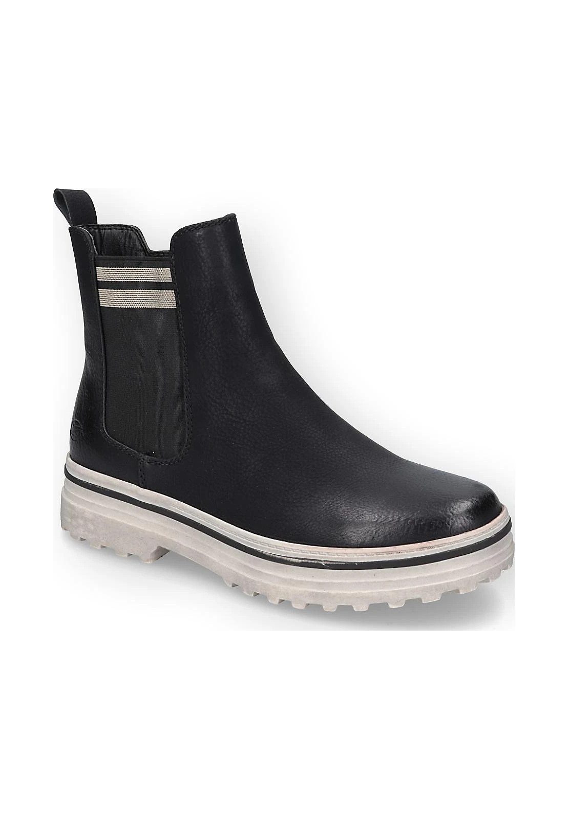 Dockers By Gerli Bottines À Plateau - Schwarz Beige 2 Dockers By Gerli Bottines À Plateau - Schwarz Beige – Image 2