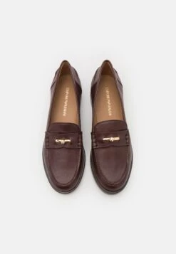 Emporio Armani Capsule Icon - Mocassins - Red -Chaussure Boutique 7051f3d56d814cdba660f3d89f4347c8