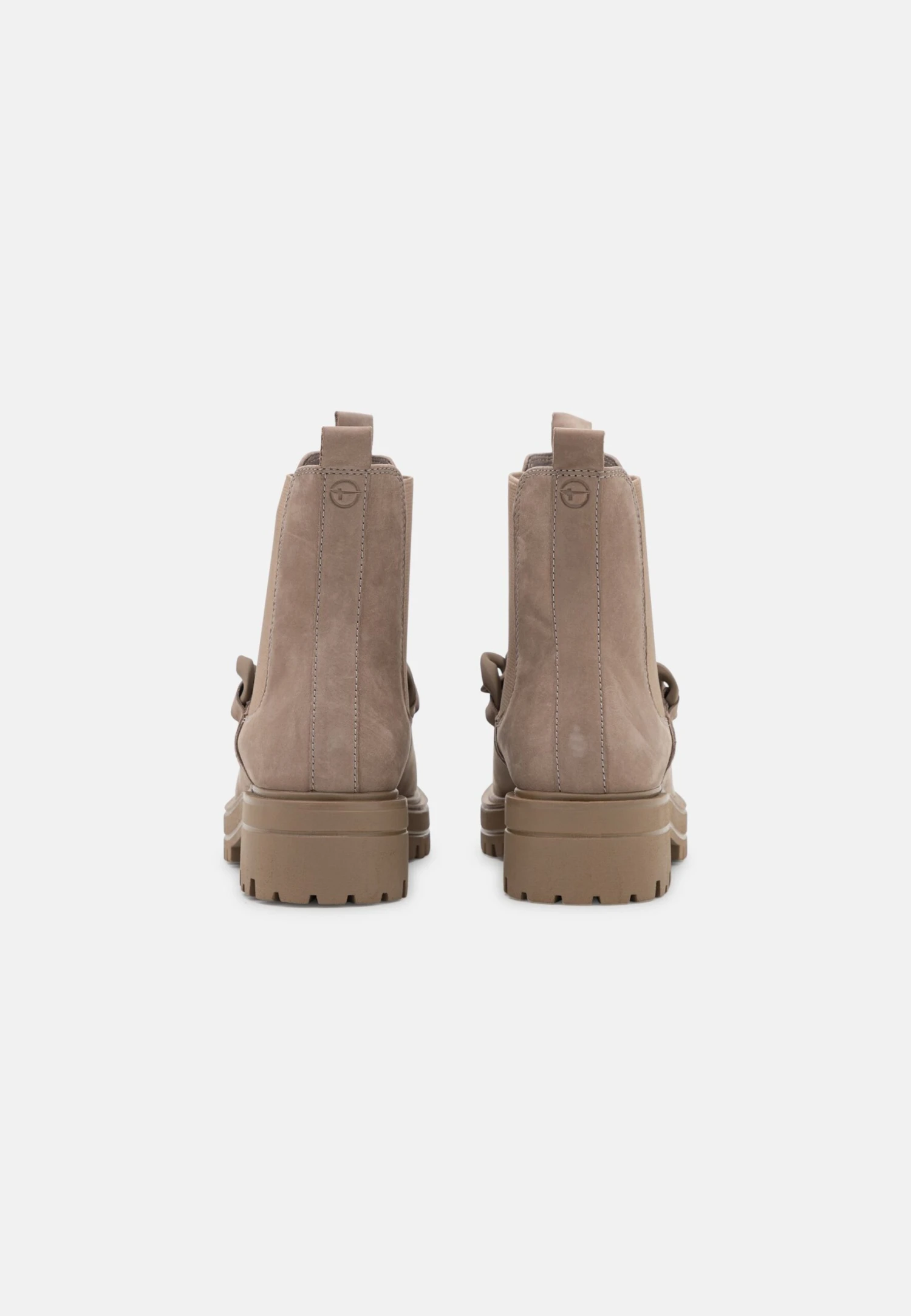 Tamaris Bottines À Plateau - Taupe 4 Tamaris Bottines À Plateau - Taupe – Image 4