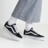 Vans Ua Old Skool Platform - Baskets Basses - Black/White