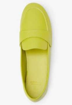 Next Slim Loafers - Mocassins - Lime Green -Chaussure Boutique 80e9d06e598d40f2a89712187dbb7be6