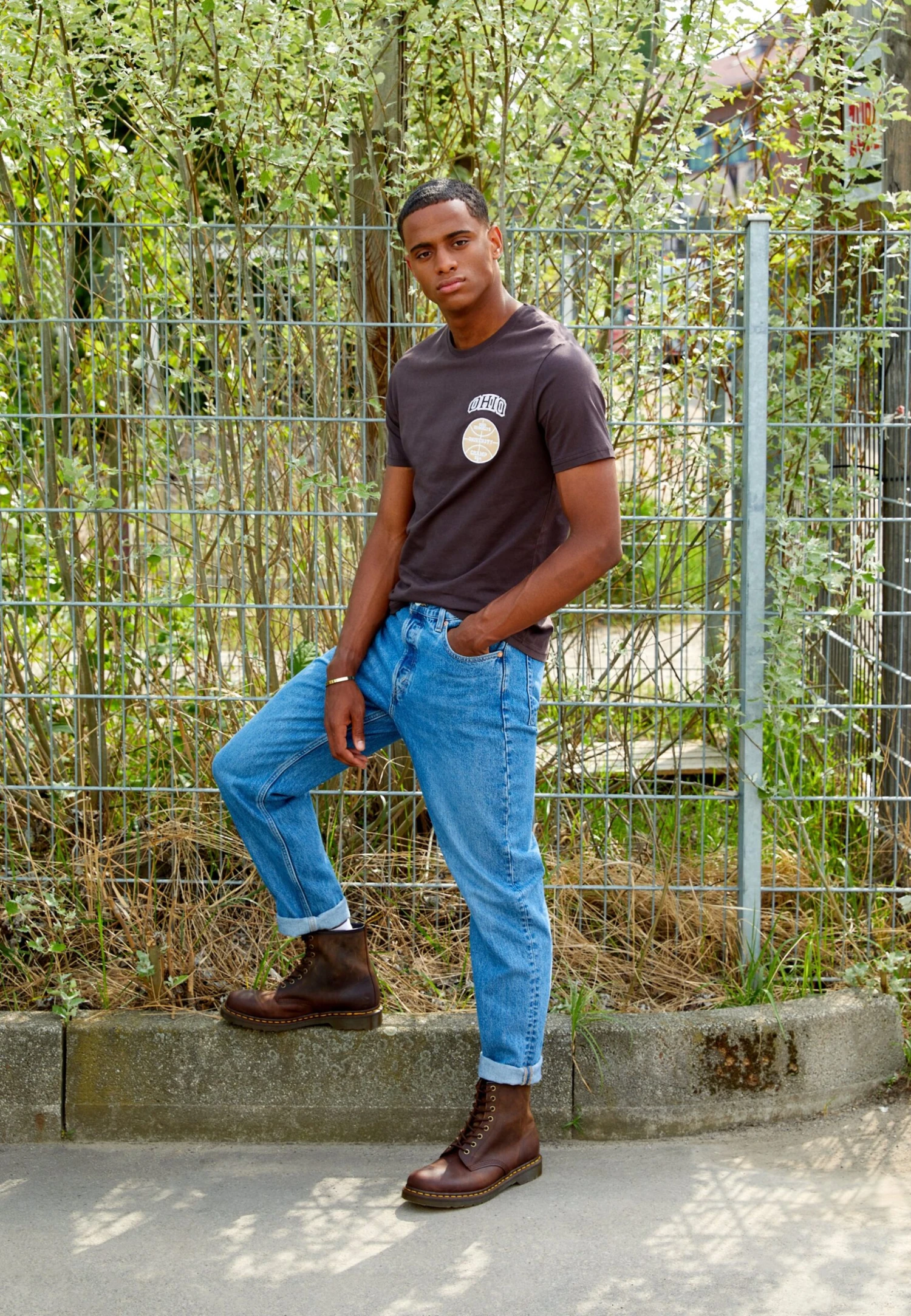 Dr. Martens 1460 Unisex - Bottines À Lacets - Dark Brown Crazy Horse 3 Dr. Martens 1460 Unisex - Bottines À Lacets - Dark Brown Crazy Horse – Image 3