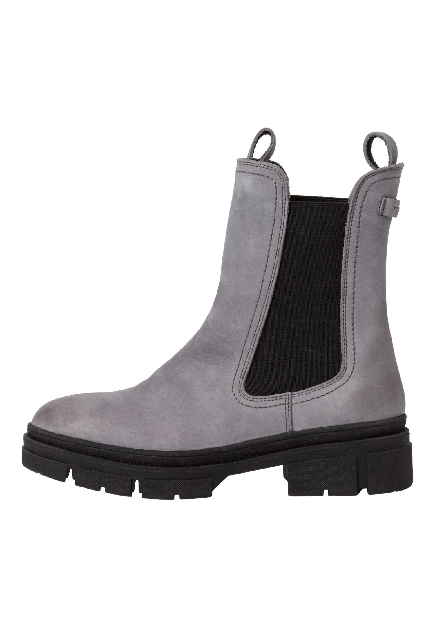 Tamaris Bottines À Plateau - Grey Nubuc 2 Tamaris Bottines À Plateau - Grey Nubuc – Image 2