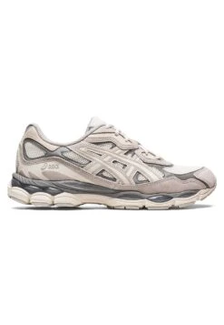 ASICS SportStyle Gel Nyc Unisex - Baskets Basses - Cream/Oyster Grey -Chaussure Boutique 8d4221163fff404587b89cf607acd27a