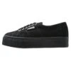 Superga 2790 Linea Up And Down - Baskets Basses - Fullblack