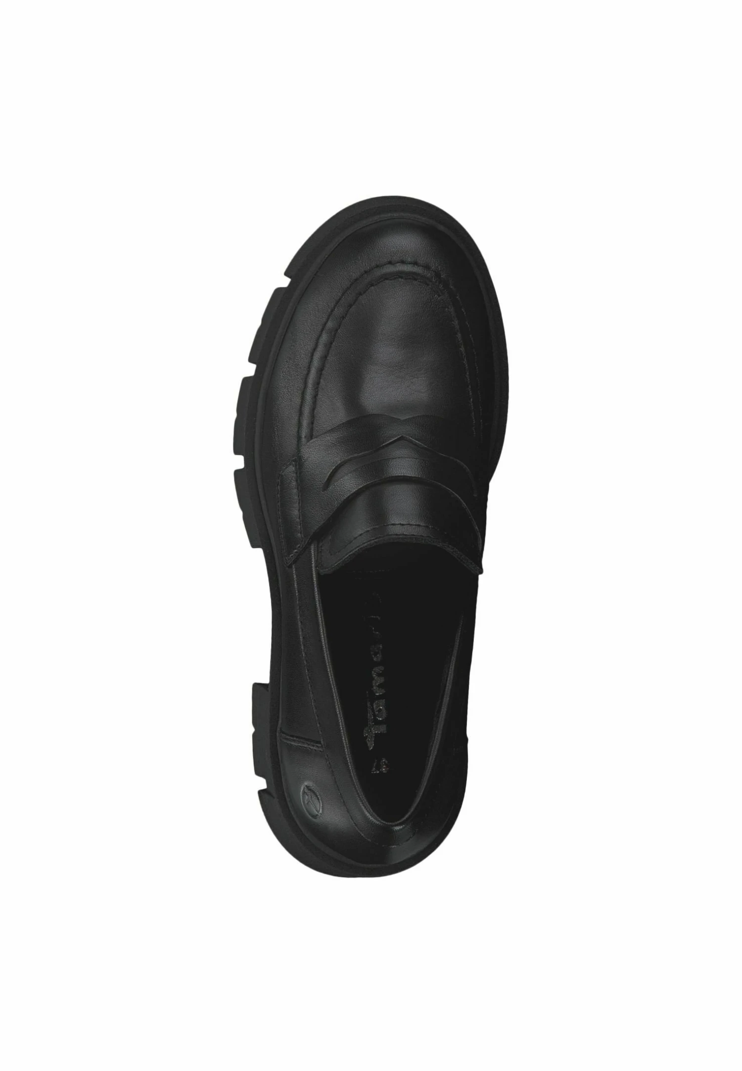 Tamaris Mocassins - Black Leather 4 Tamaris Mocassins - Black Leather – Image 4