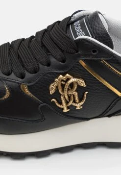 Roberto Cavalli Bolt - Baskets Basses - Pasha Nero/Dollaro Nero/Oro 11 Roberto Cavalli Bolt - Baskets Basses - Pasha Nero/Dollaro Nero/Oro -Chaussure Boutique abbc401ced1a45609dc58ff6143287df