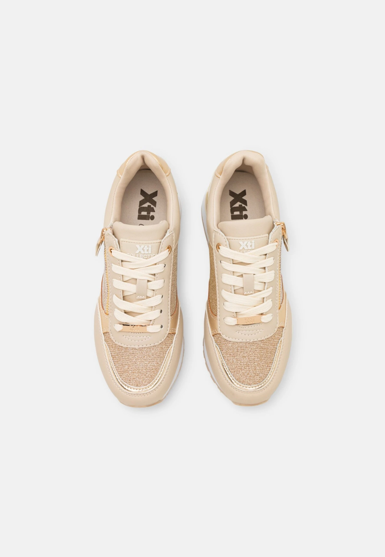 Xti Baskets Basses - Gold 6 Xti Baskets Basses - Gold – Image 6