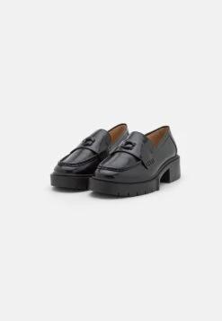 Coach Leah Loafer - Mocassins - Black -Chaussure Boutique bc68bb53cb1f46eba65495b692680ce8