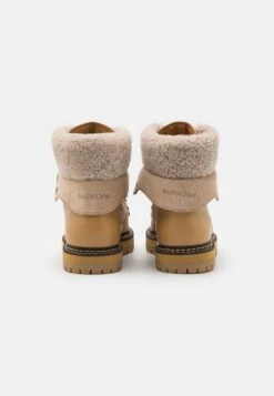 See By Chloé Eileen - Bottines À Lacets - Natural -Chaussure Boutique bfba478e9b494c7b9acedb5a874e9319