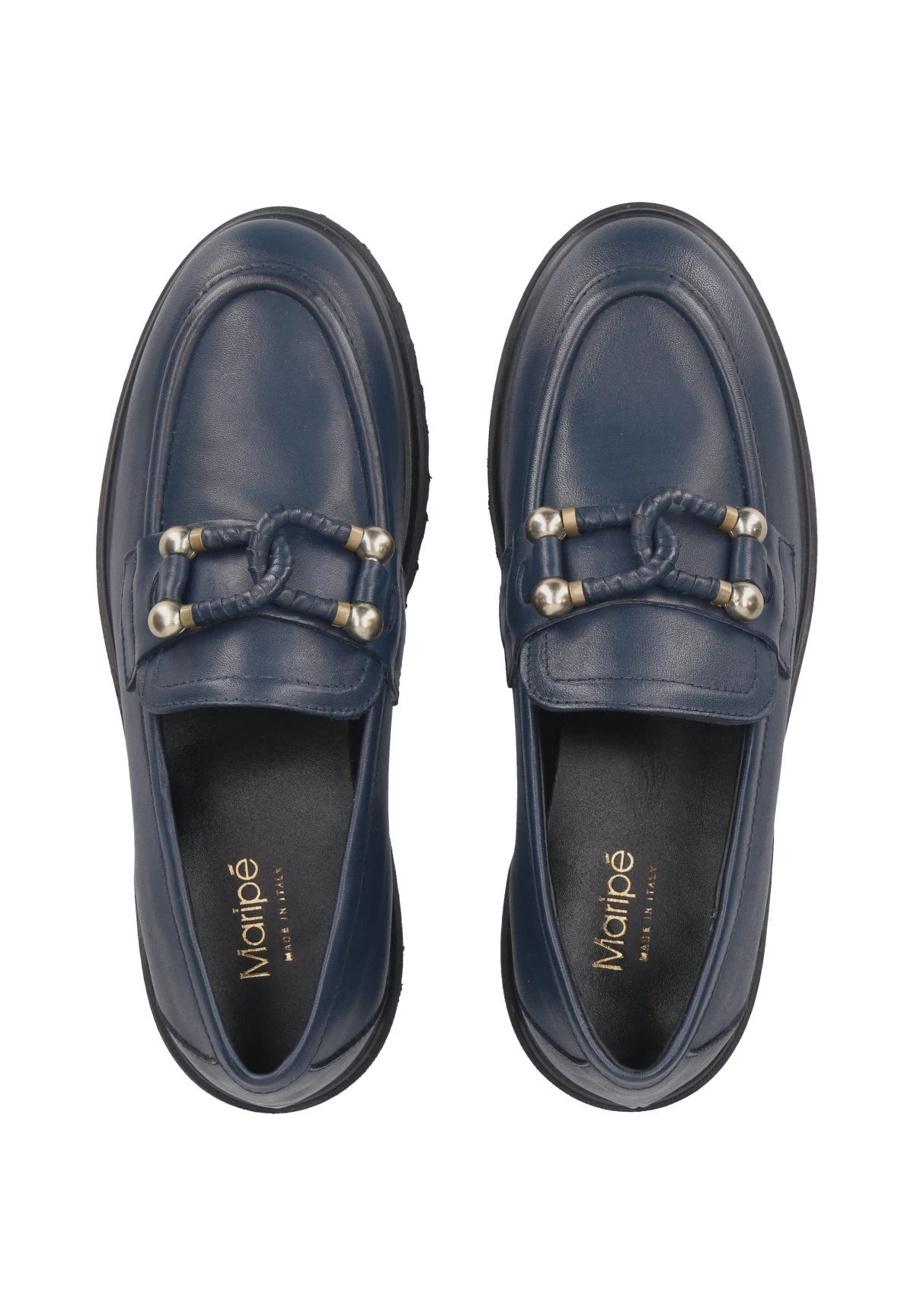 Petra - Mocassins - Blau 3 Petra - Mocassins - Blau – Image 3