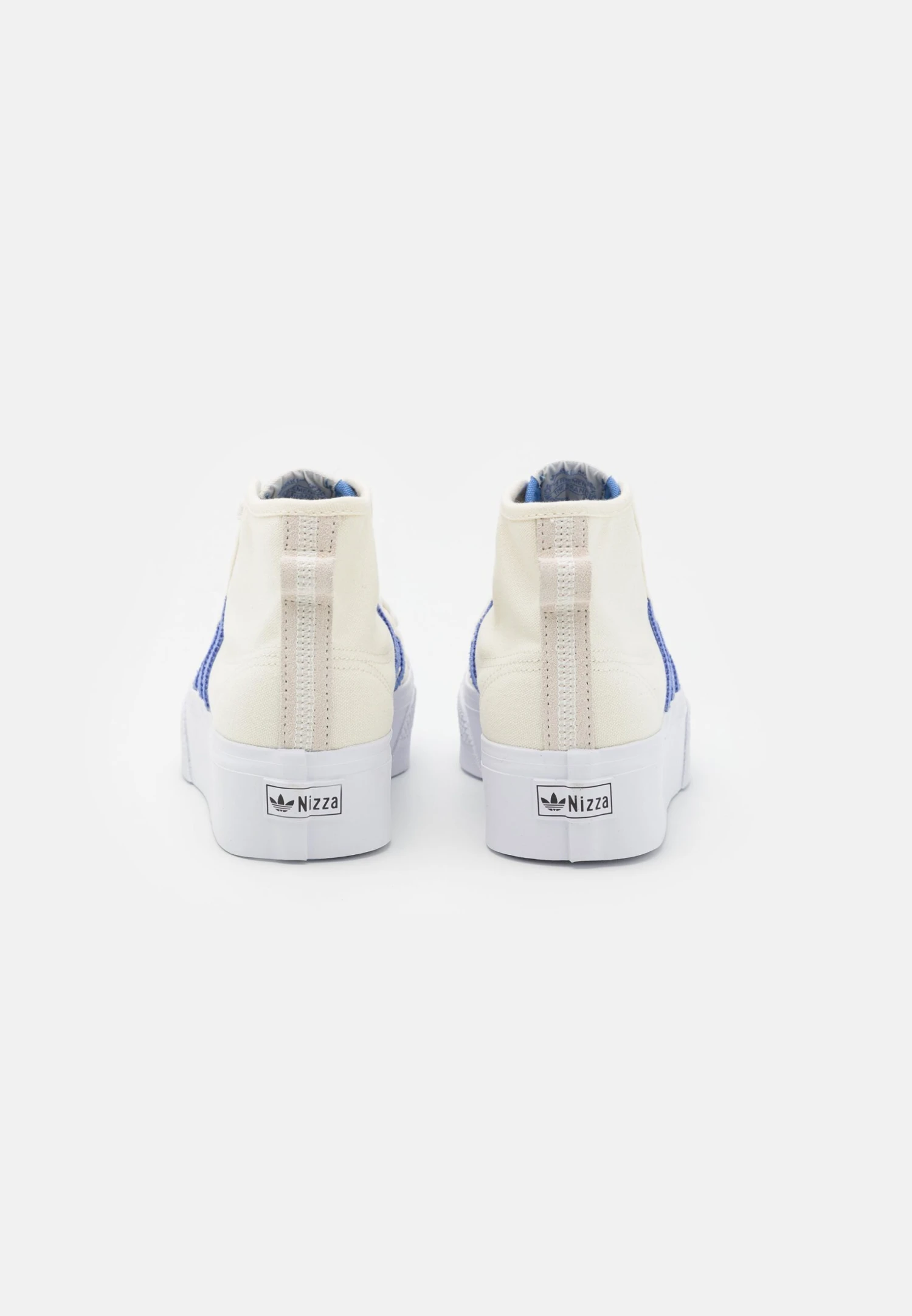 Adidas Originals Nizza Platform Mid - Baskets Montantes - Off White/Blue Fusion/Footwear White 4 Adidas Originals Nizza Platform Mid - Baskets Montantes - Off White/Blue Fusion/Footwear White – Image 4