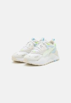 Puma Rs-X Efekt Turbo - Baskets Basses - White/Icy Blue -Chaussure Boutique dcce086715e344c5b95725af8b1e9140