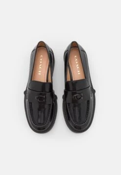 Coach Leah Loafer - Mocassins - Black -Chaussure Boutique dfac6d7e0d594f00a1e416dff16c5583