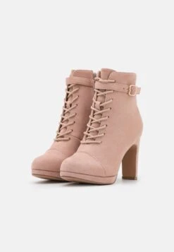 Bottines À Lacets - Light Pink -Chaussure Boutique e39d8d69e2a440b58a88a3f6a8248885