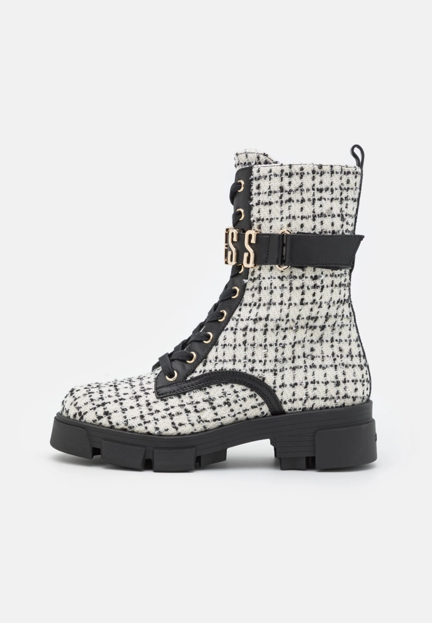 Guess Madox - Bottines À Lacets - Black/White 2 Guess Madox - Bottines À Lacets - Black/White – Image 2