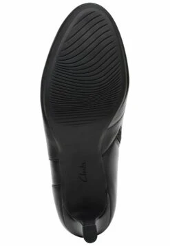 Clarks Bottines À Talons Hauts - Black Leather -Chaussure Boutique f8b3102208ad41229a9789d3cd091410