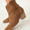 Next Forever Comfort Western Wide Fit - Santiags - Tan Brown