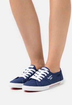 Pepe Jeans Aberlady Ecobass - Baskets Basses - Marine